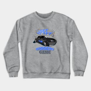 Drift Master Black Car design Crewneck Sweatshirt